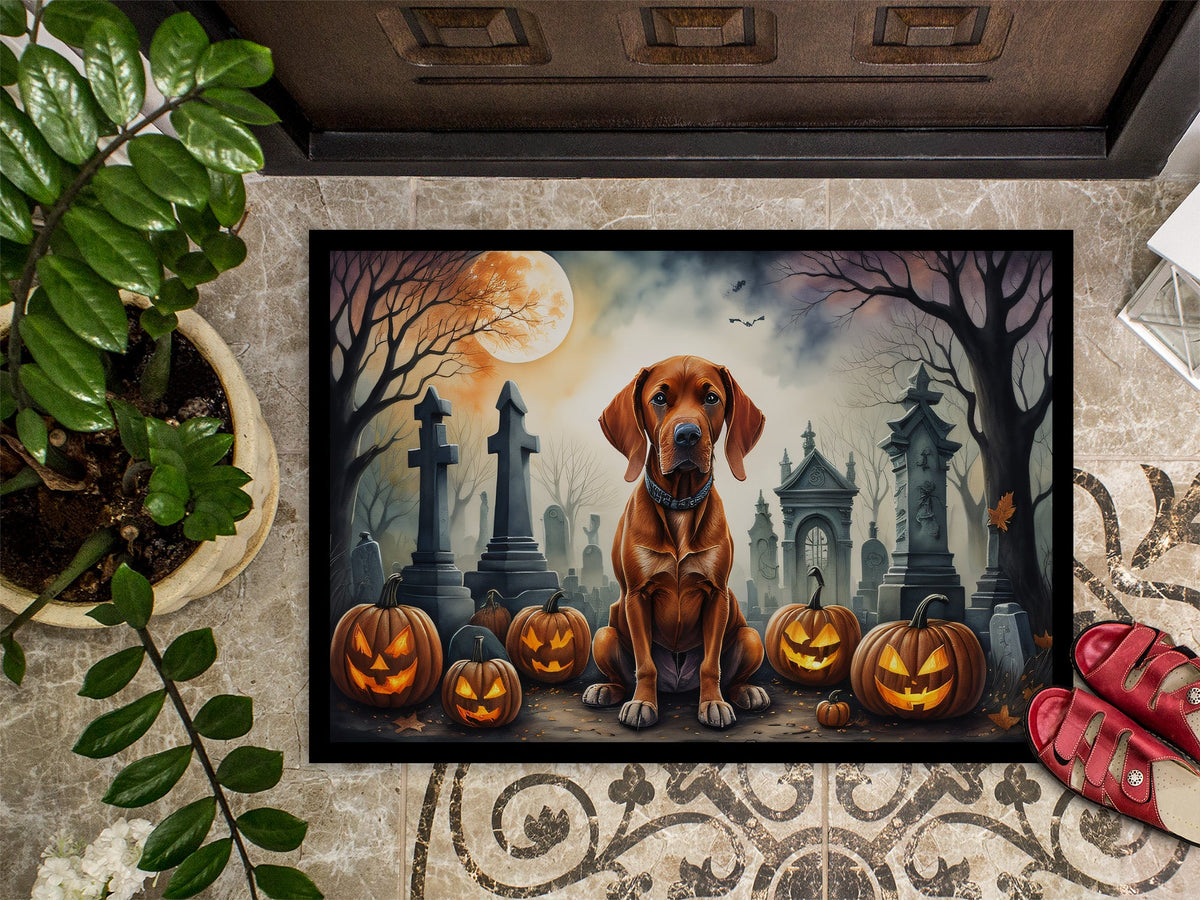 Vizsla Spooky Halloween Doormat - Grab & Glow