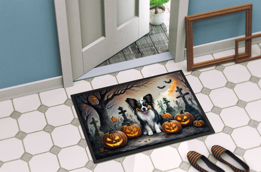 Papillon Spooky Halloween Doormat - Grab & Glow