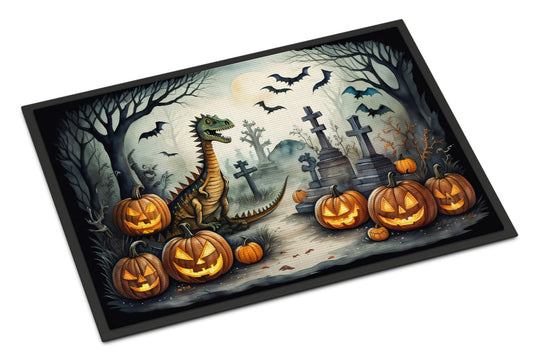 Dinosaurs Spooky Halloween Doormat - Grab & Glow