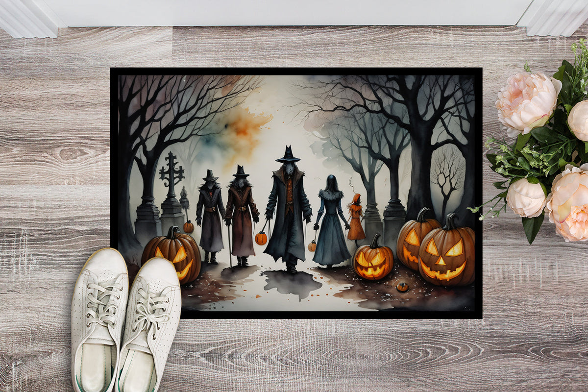 Vampires Spooky Halloween Doormat - Grab & Glow