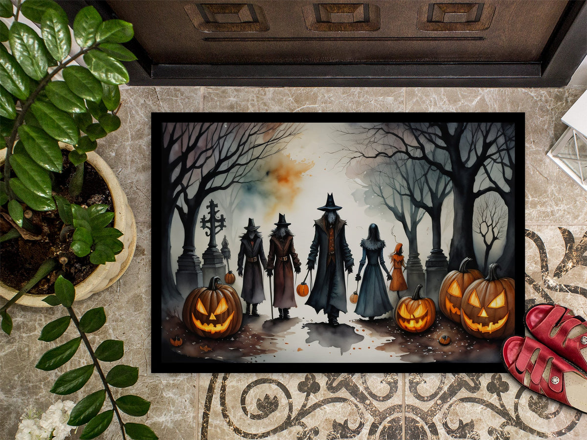 Vampires Spooky Halloween Doormat - Grab & Glow