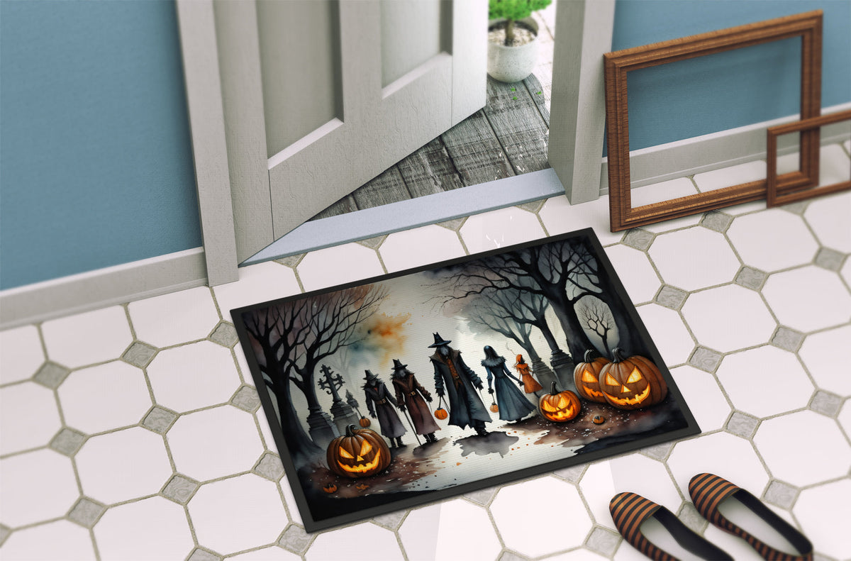 Vampires Spooky Halloween Doormat - Grab & Glow