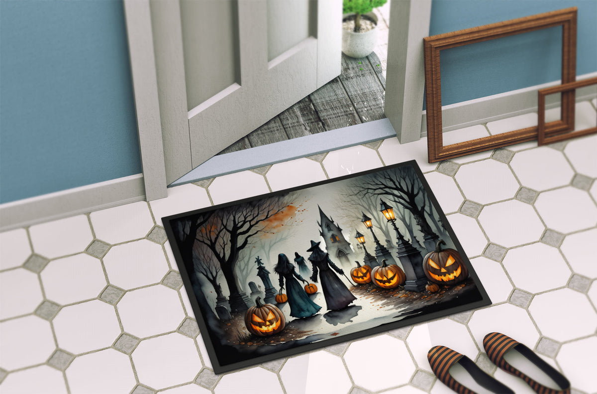 Vampires Spooky Halloween Doormat - Grab & Glow