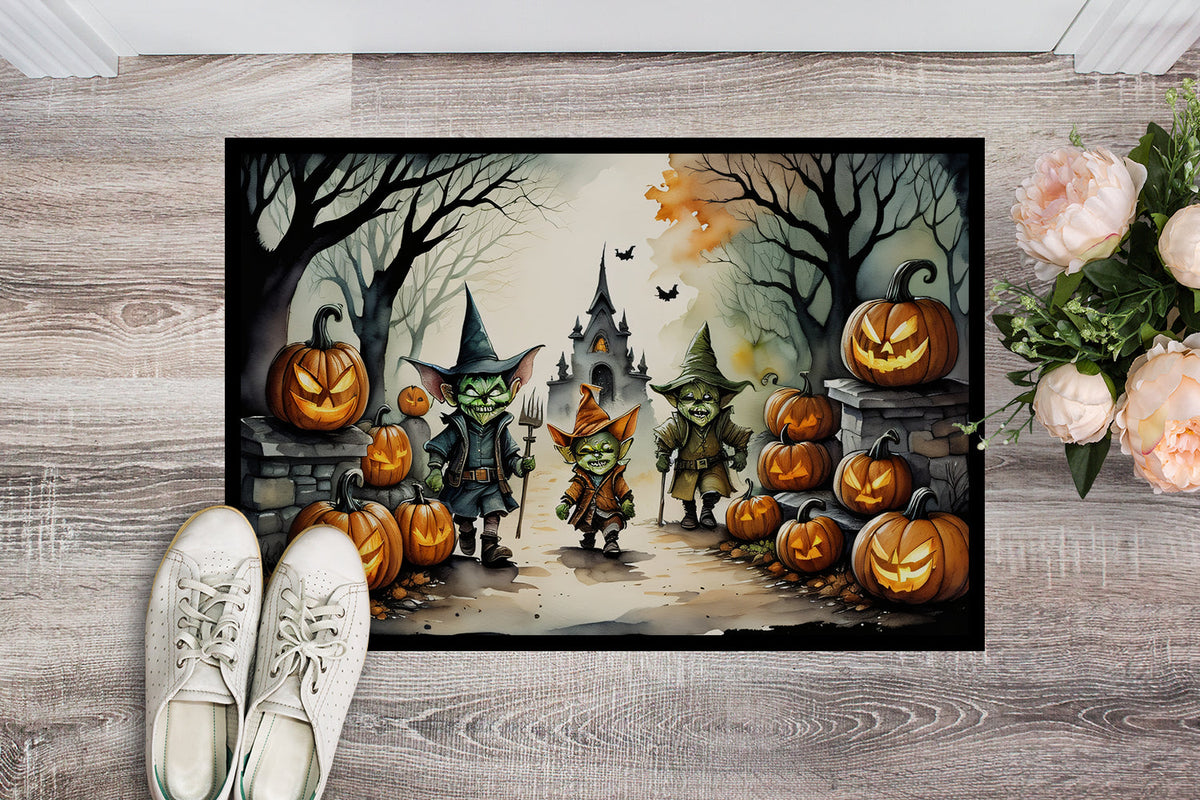 Goblins Spooky Halloween Doormat - Grab & Glow