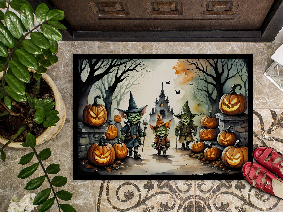 Goblins Spooky Halloween Doormat - Grab & Glow