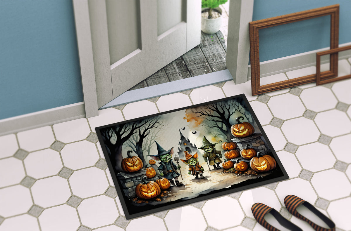 Goblins Spooky Halloween Doormat - Grab & Glow