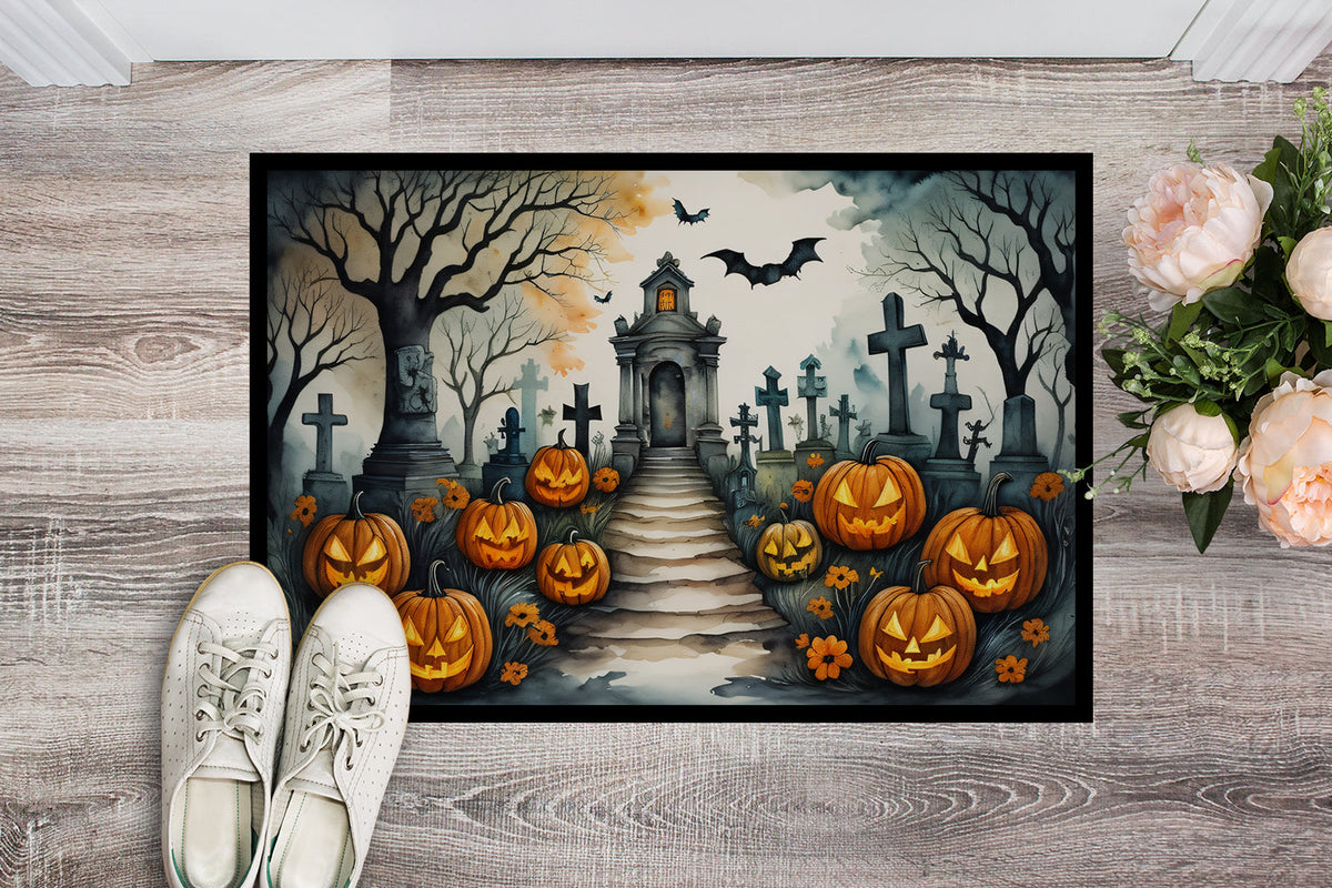 Marigold Spooky Halloween Doormat - Grab & Glow