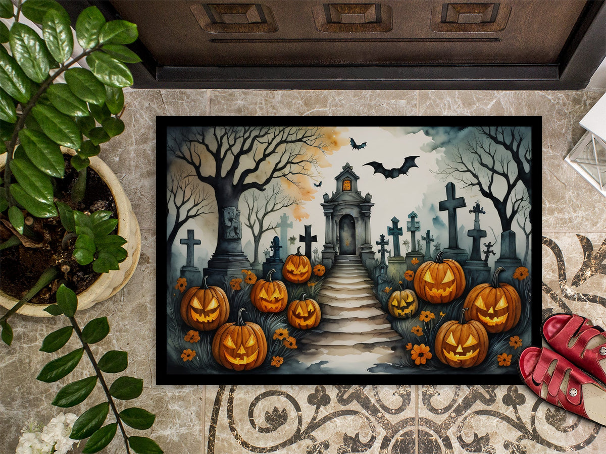 Marigold Spooky Halloween Doormat - Grab & Glow