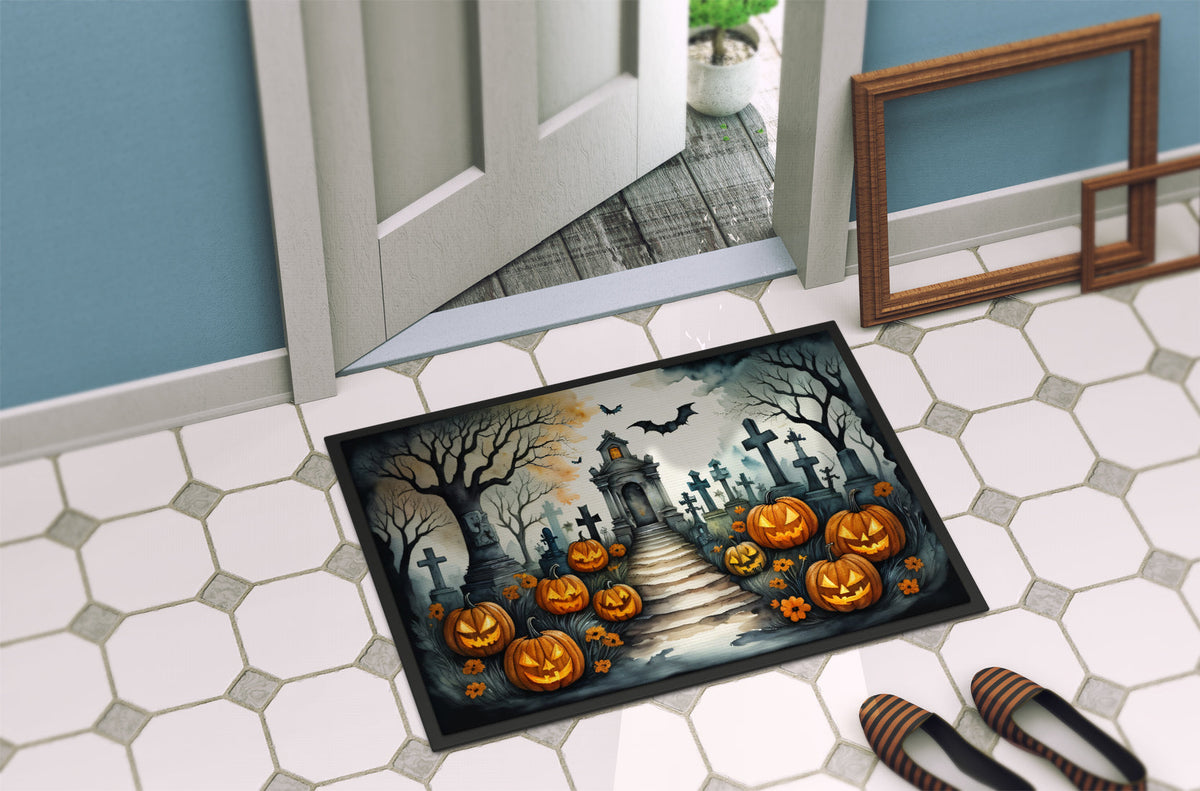 Marigold Spooky Halloween Doormat - Grab & Glow