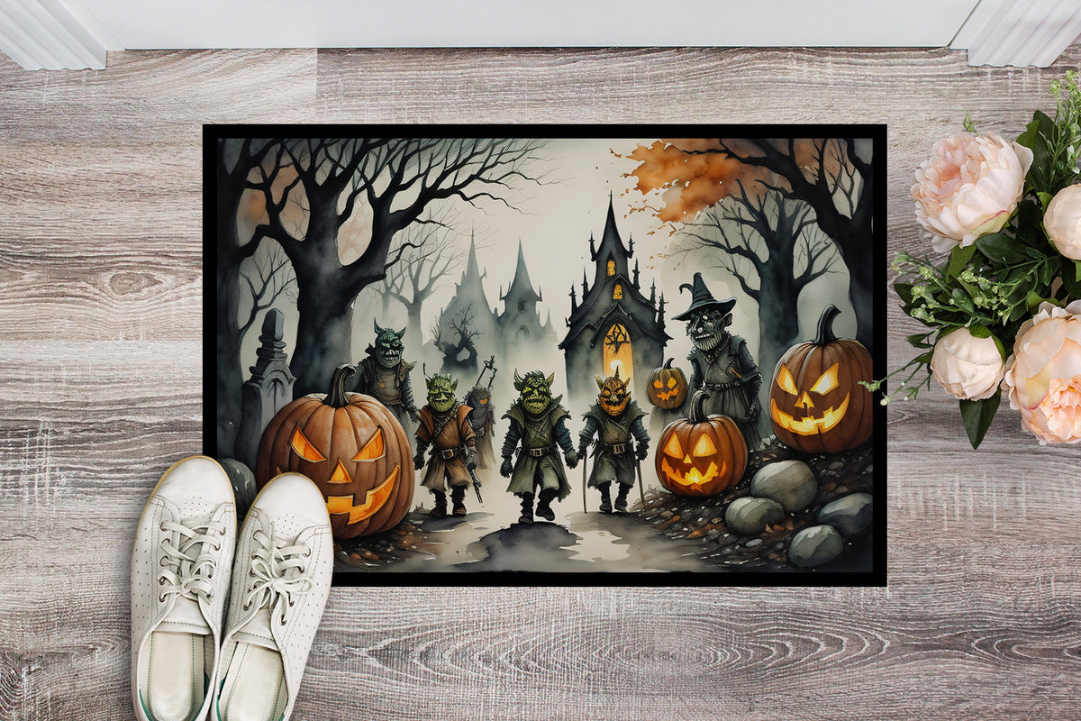 Orcs Spooky Halloween Doormat - Grab & Glow