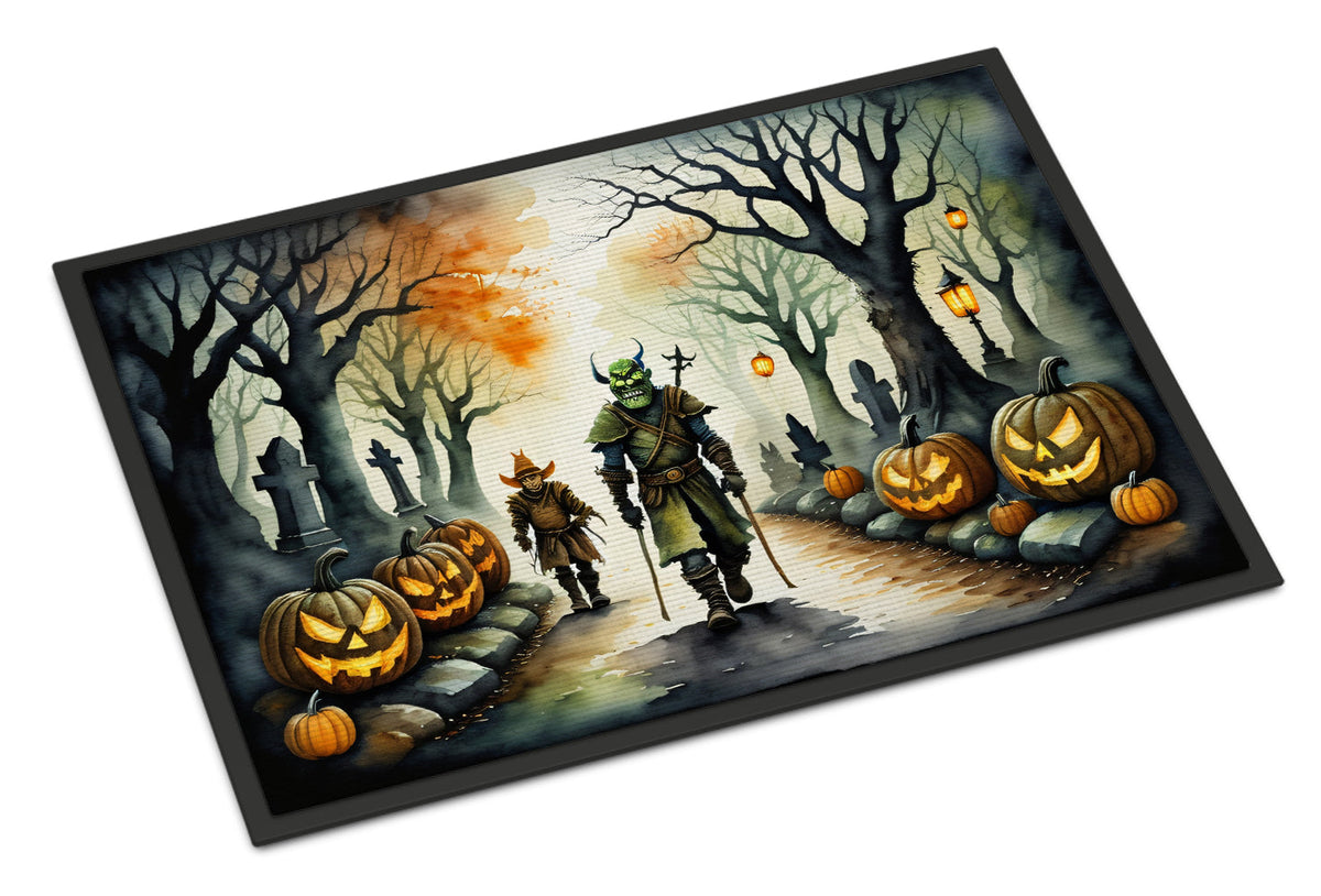 Orcs Spooky Halloween Doormat - Grab & Glow