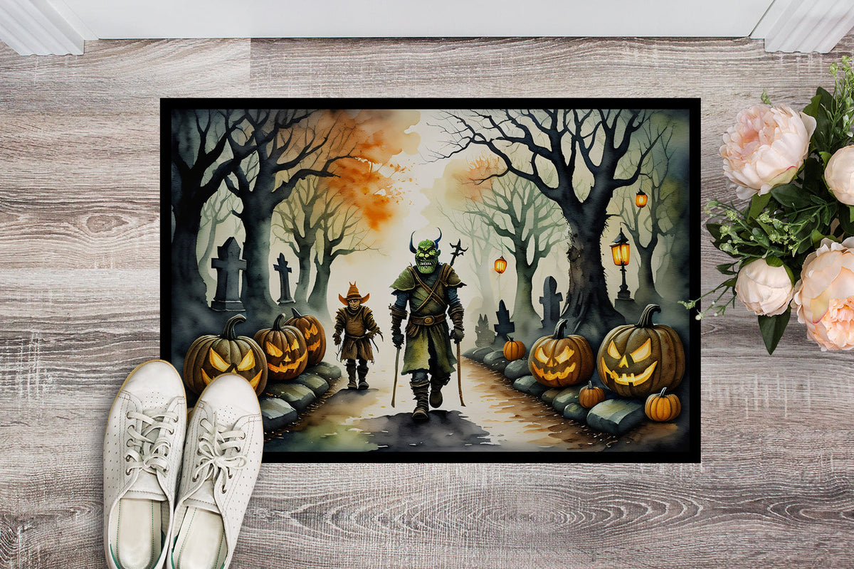 Orcs Spooky Halloween Doormat - Grab & Glow