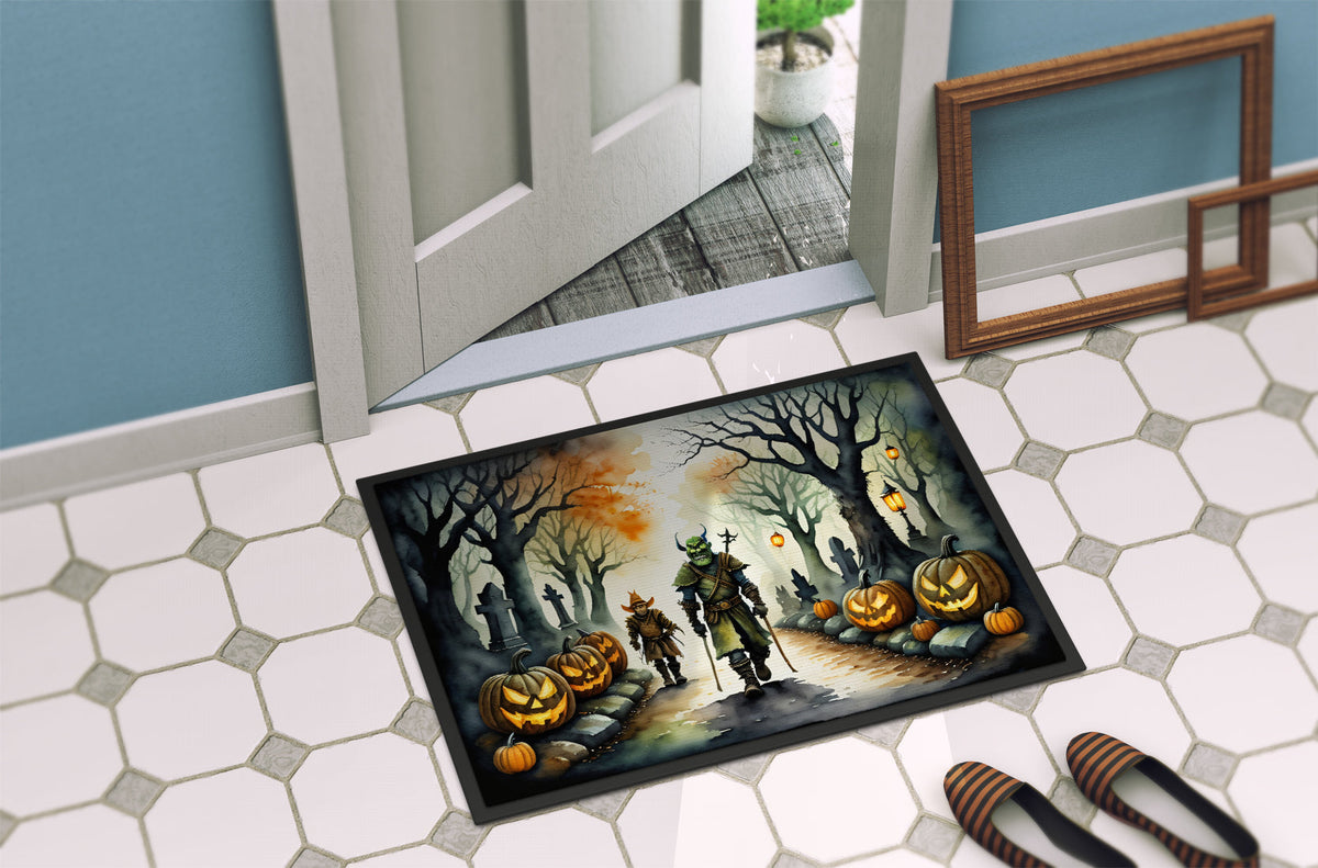 Orcs Spooky Halloween Doormat - Grab & Glow