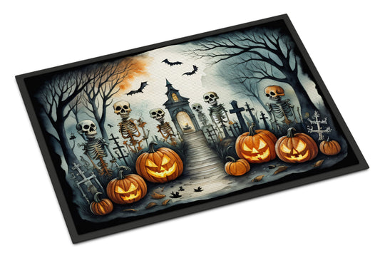 Skeleton Spooky Halloween Doormat - Grab & Glow