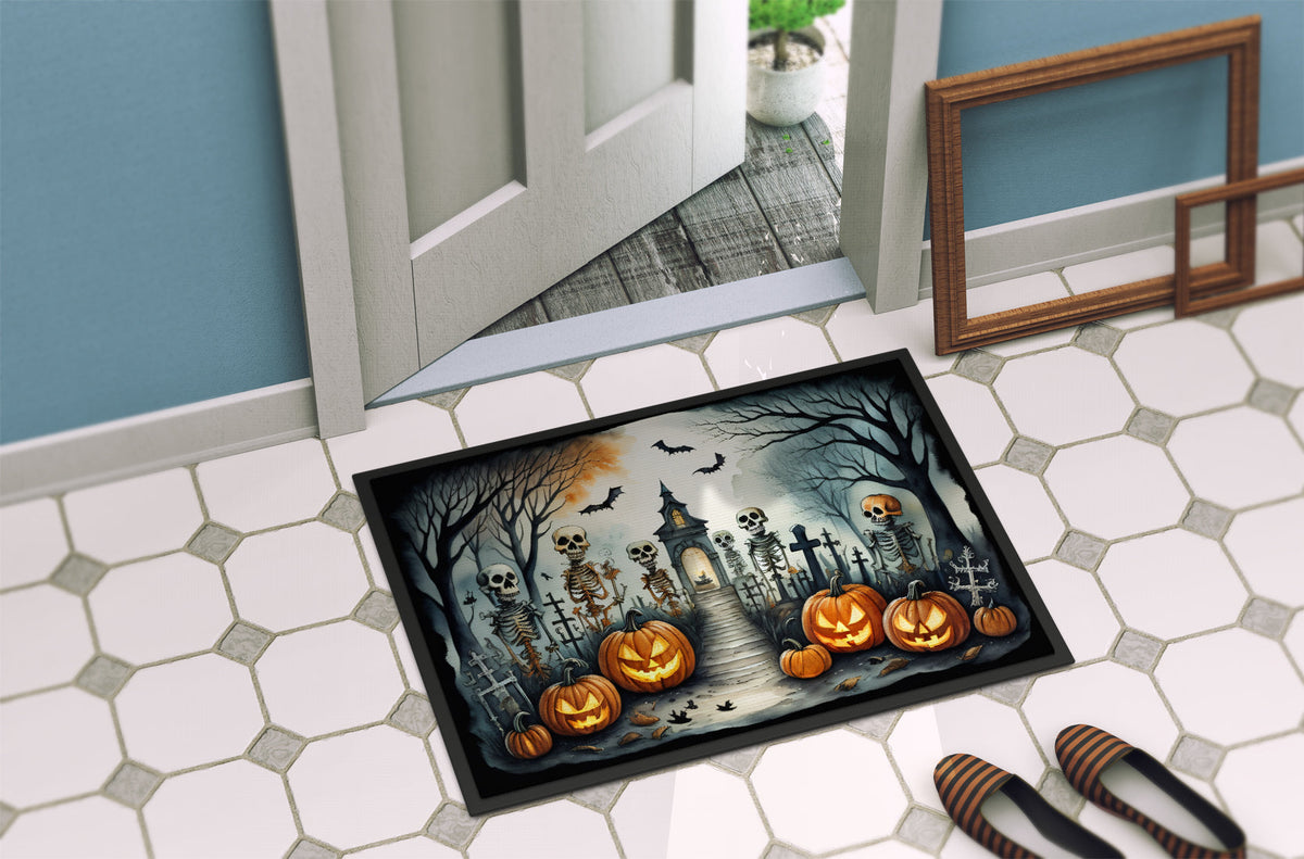 Skeleton Spooky Halloween Doormat - Grab & Glow