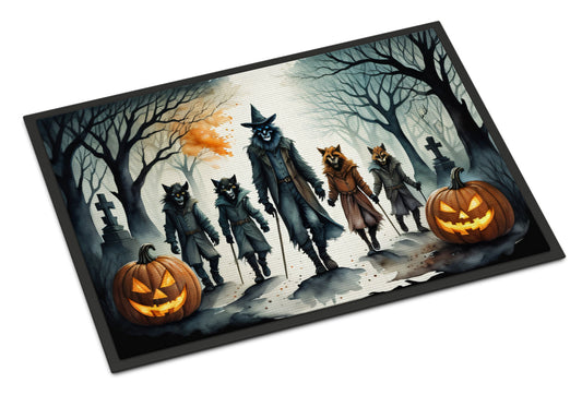 Werewolves Spooky Halloween Doormat - Grab & Glow
