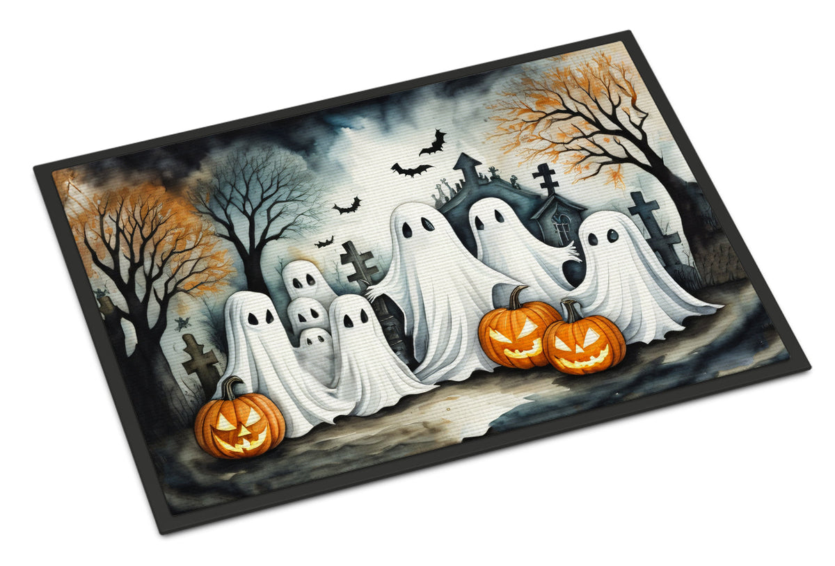 Ghosts Spooky Halloween Doormat - Grab & Glow