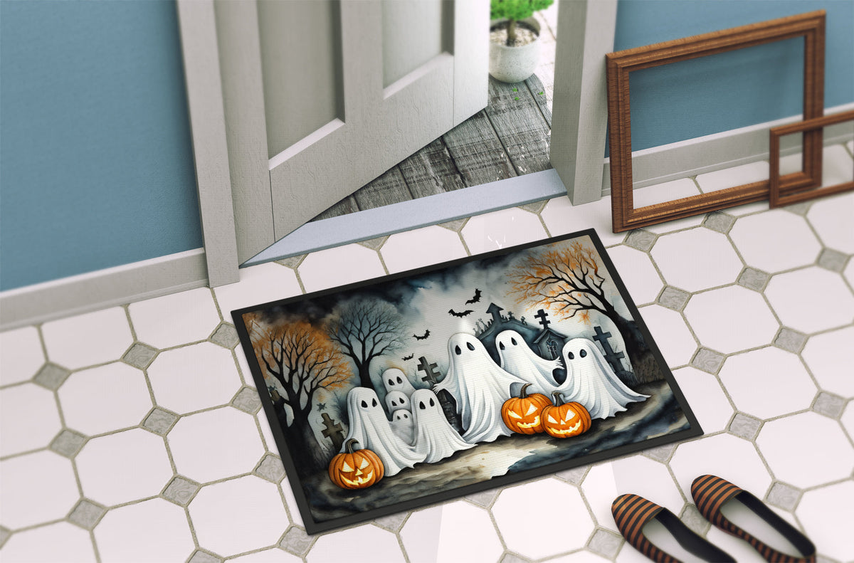 Ghosts Spooky Halloween Doormat - Grab & Glow