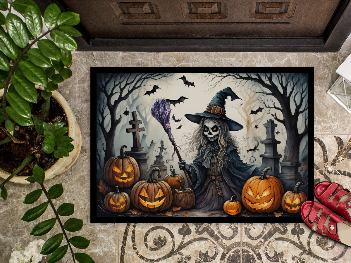 Witch Spooky Halloween Doormat - Grab & Glow