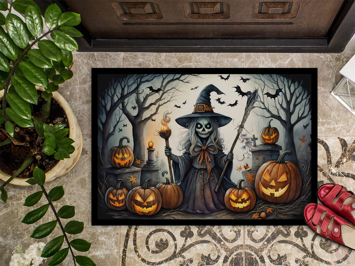 Witch Spooky Halloween Doormat - Grab & Glow