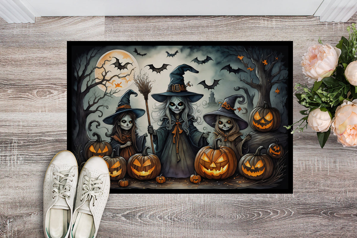Witches Spooky Halloween Doormat - Grab & Glow