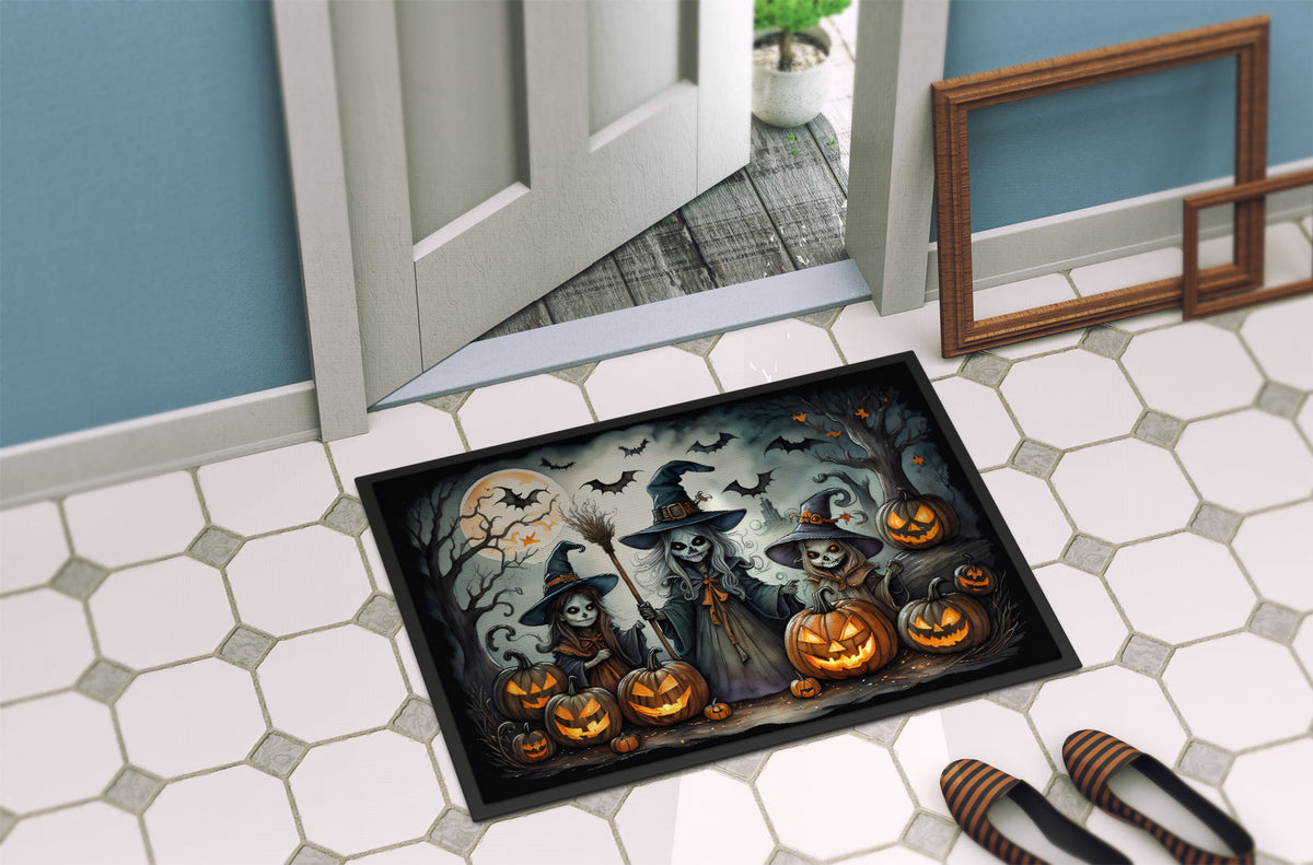 Witches Spooky Halloween Doormat - Grab & Glow