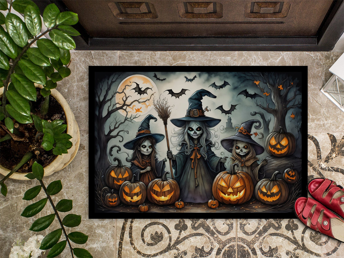 Witches Spooky Halloween Doormat - Grab & Glow