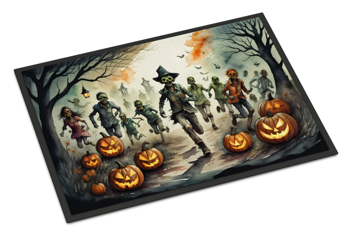 Zombies Spooky Halloween Doormat - Grab & Glow