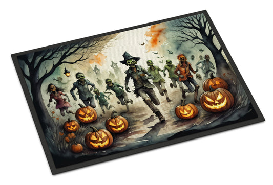 Zombies Spooky Halloween Doormat - Grab & Glow