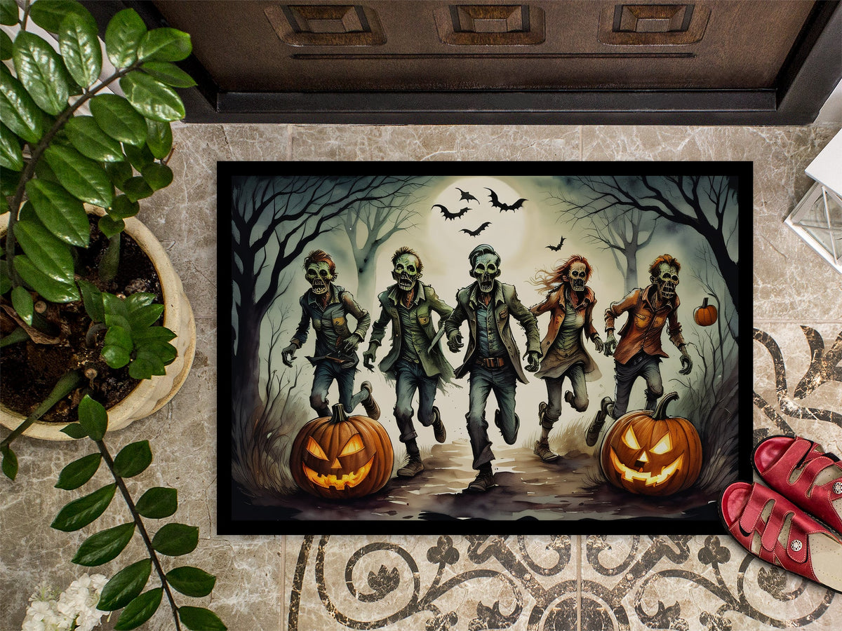 Zombies Spooky Halloween Doormat - Grab & Glow
