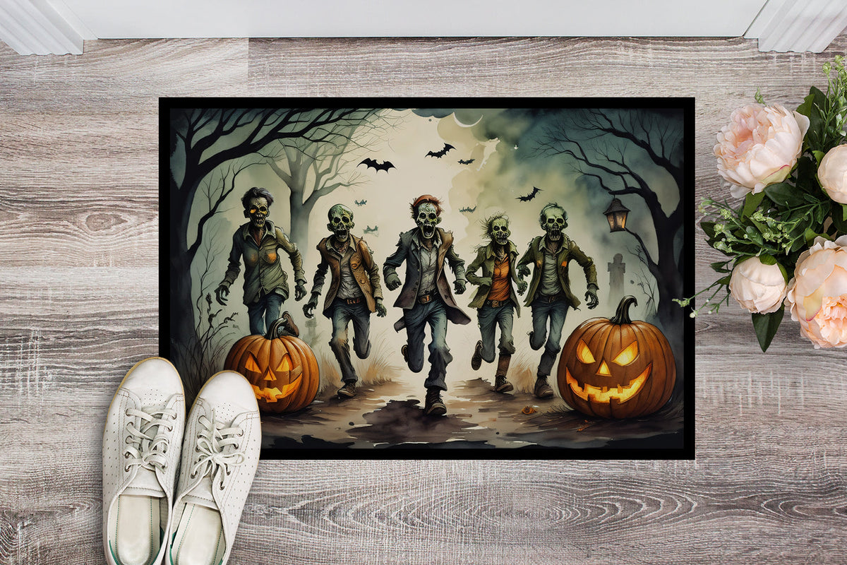 Zombies Spooky Halloween Doormat - Grab & Glow