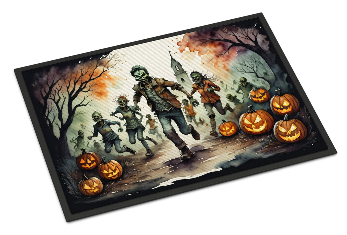 Zombies Spooky Halloween Doormat - Grab & Glow