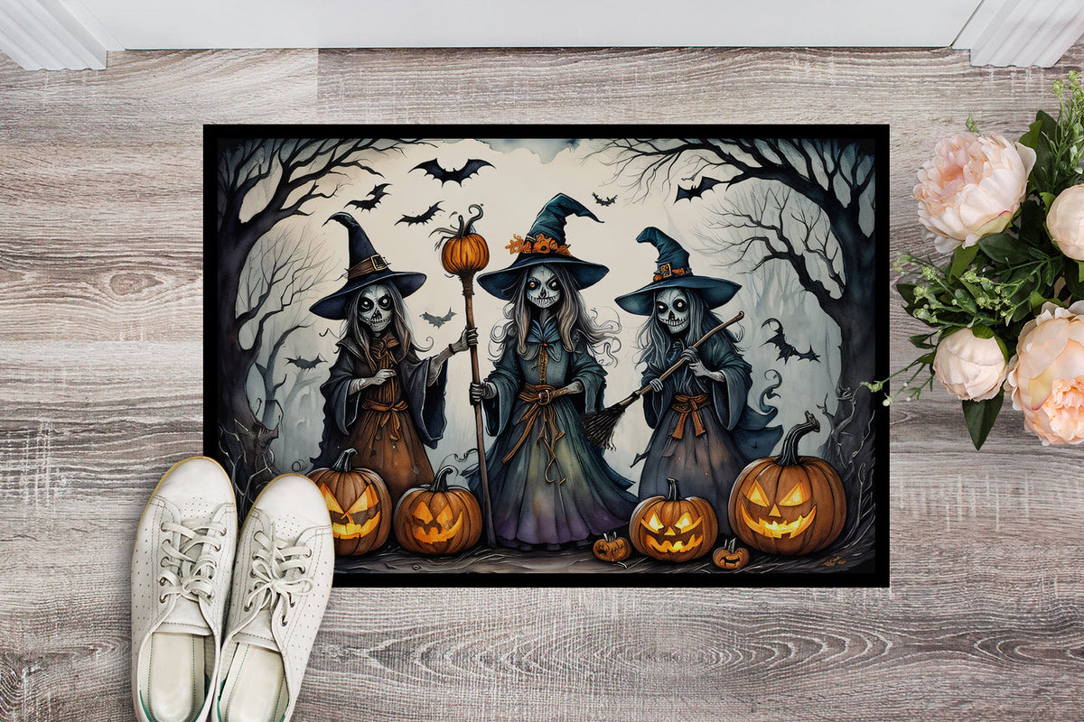 Witches Spooky Halloween Doormat - Grab & Glow