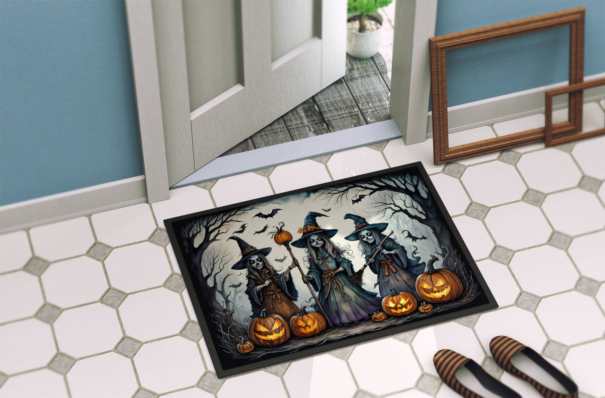 Witches Spooky Halloween Doormat - Grab & Glow
