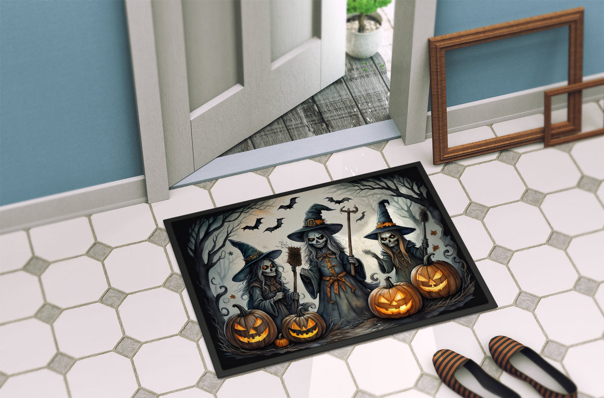 Witches Spooky Halloween Doormat - Grab & Glow