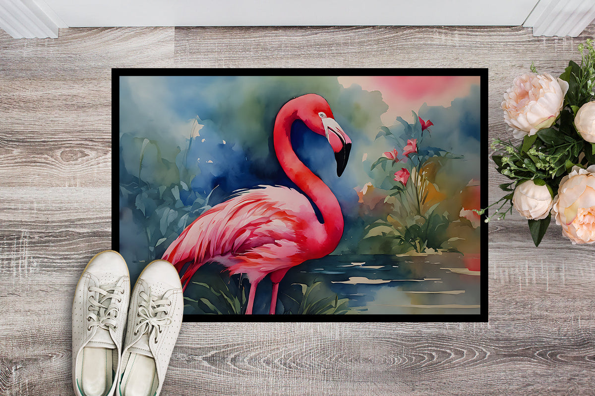Flamingo Doormat - Grab & Glow