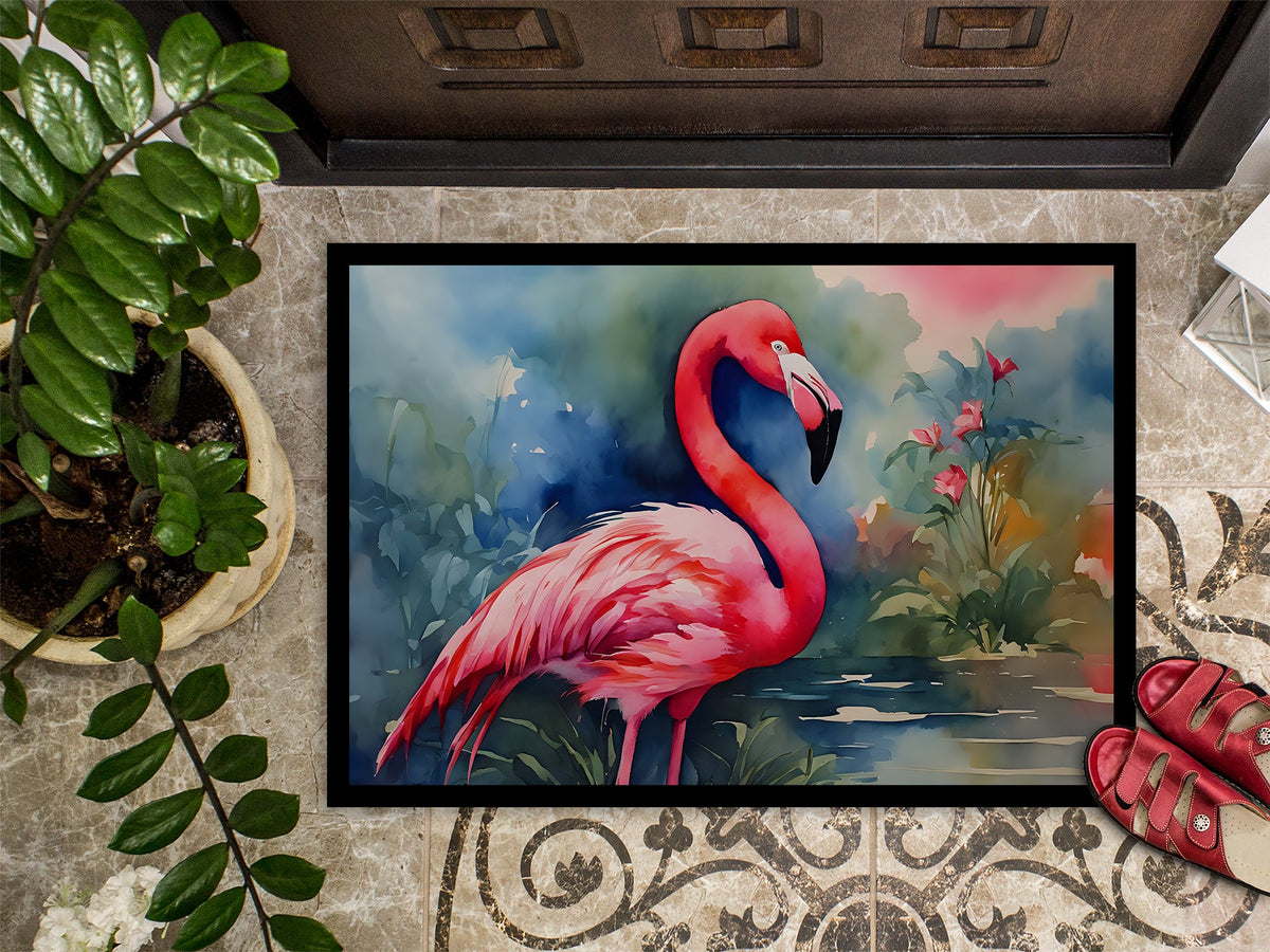 Flamingo Doormat - Grab & Glow