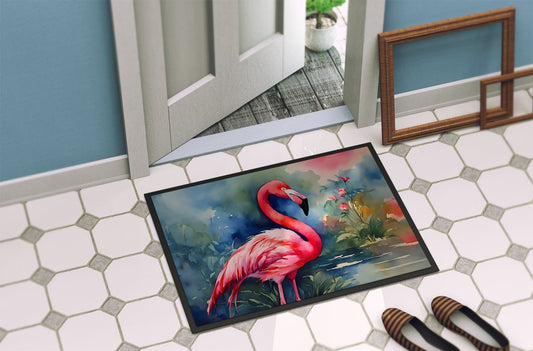 Flamingo Doormat - Grab & Glow