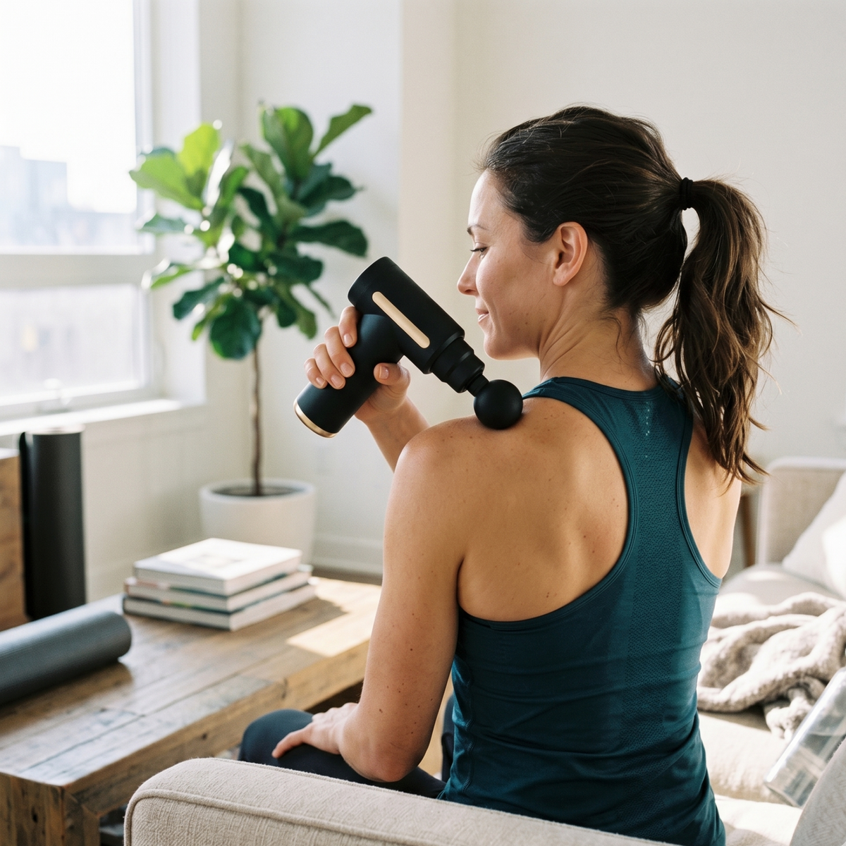 Muscle Massage Gun - Grab & Glow