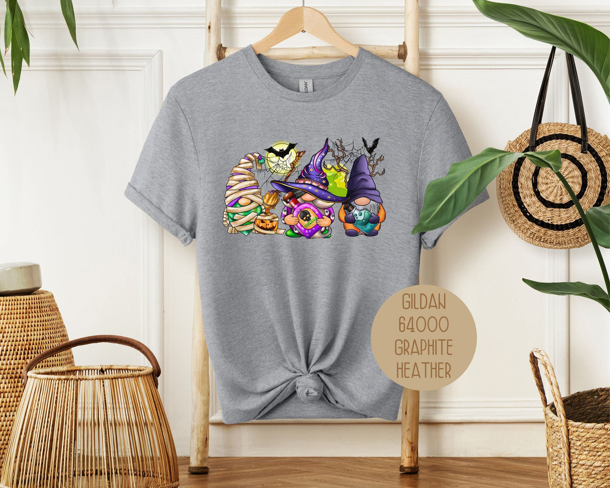 Fall Halloween Gnomes Shirt - Grab & Glow