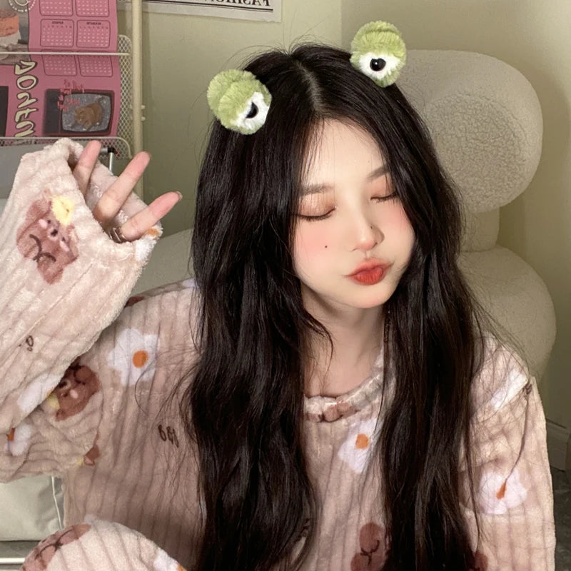 New Fashion Side Clip Three-dimensional Cat Ear Hairgrips For Plush Hairpin Japanese Cute Bangs Clip Headdress Hair Accessories by Grab & Glow