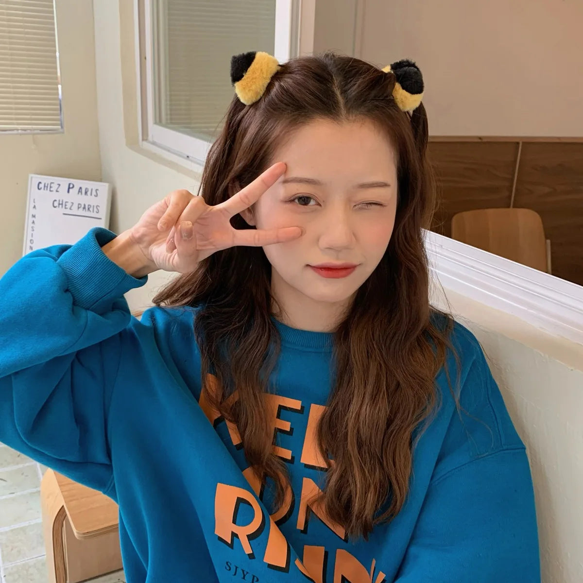 New Fashion Side Clip Three-dimensional Cat Ear Hairgrips For Plush Hairpin Japanese Cute Bangs Clip Headdress Hair Accessories by Grab & Glow