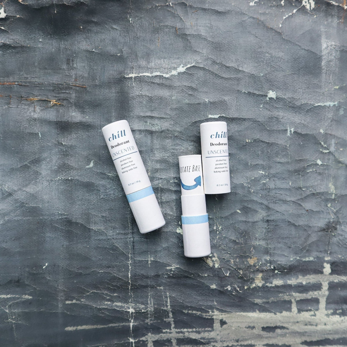 Natural Deodorant Stick - Unscented - Grab & Glow