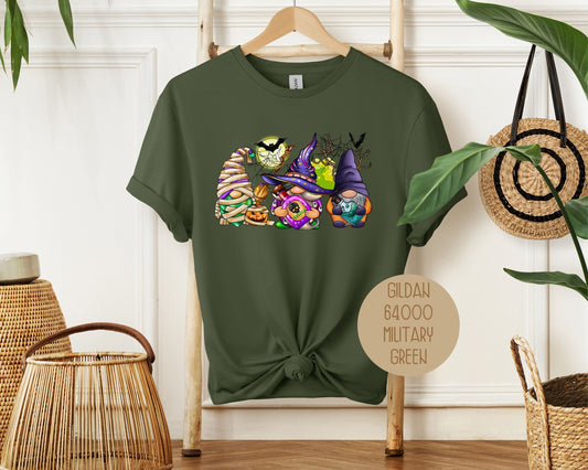 Fall Halloween Gnomes Shirt - Grab & Glow