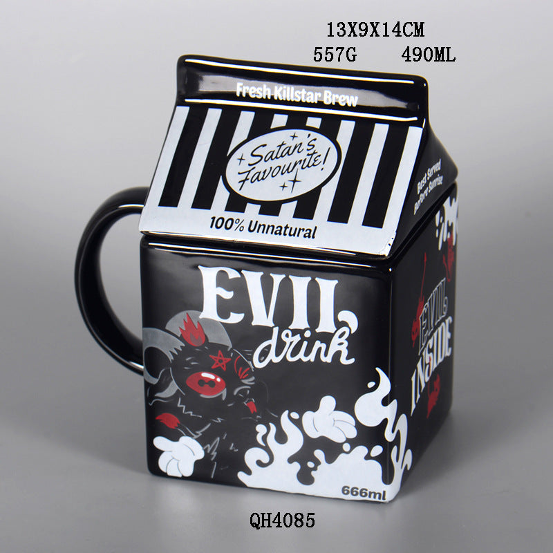 Ceramic Unicorn Halloween Mug - Grab & Glow
