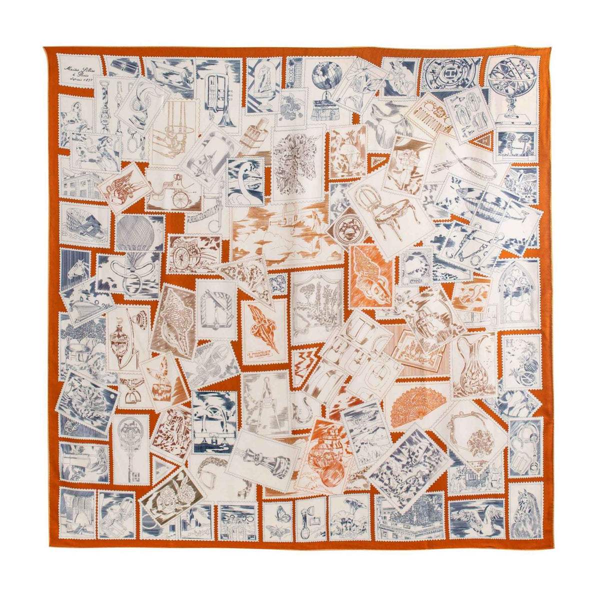 New Style Women's Silk Wool Scarf, Retro Printed Square Scarf, Sun Protection and Warm Neck Scarf, Dual-Use Decorative Scarf - Grab & Glow