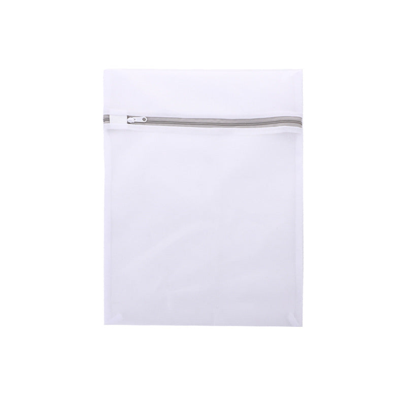 Factory Straight Hair Thickeneded Fine Mesh Gray Zipper Laundry Bag Machine Washable Clothing Care Bag Travel Storage Mesh Bag in Stock - Grab & Glow