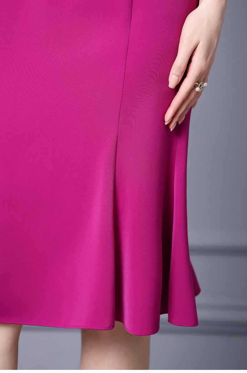 Zhili Formal Occasion Banquet Dress with Bow Decoration, High-Waisted Mermaid Gown, Summer 2026 - Grab & Glow