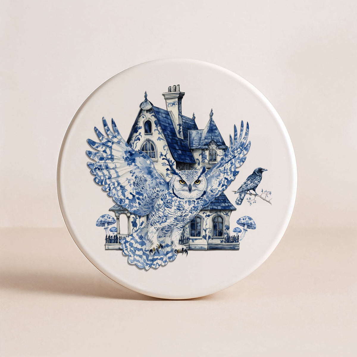 Chinoiserie Halloween Coasters - Grab & Glow