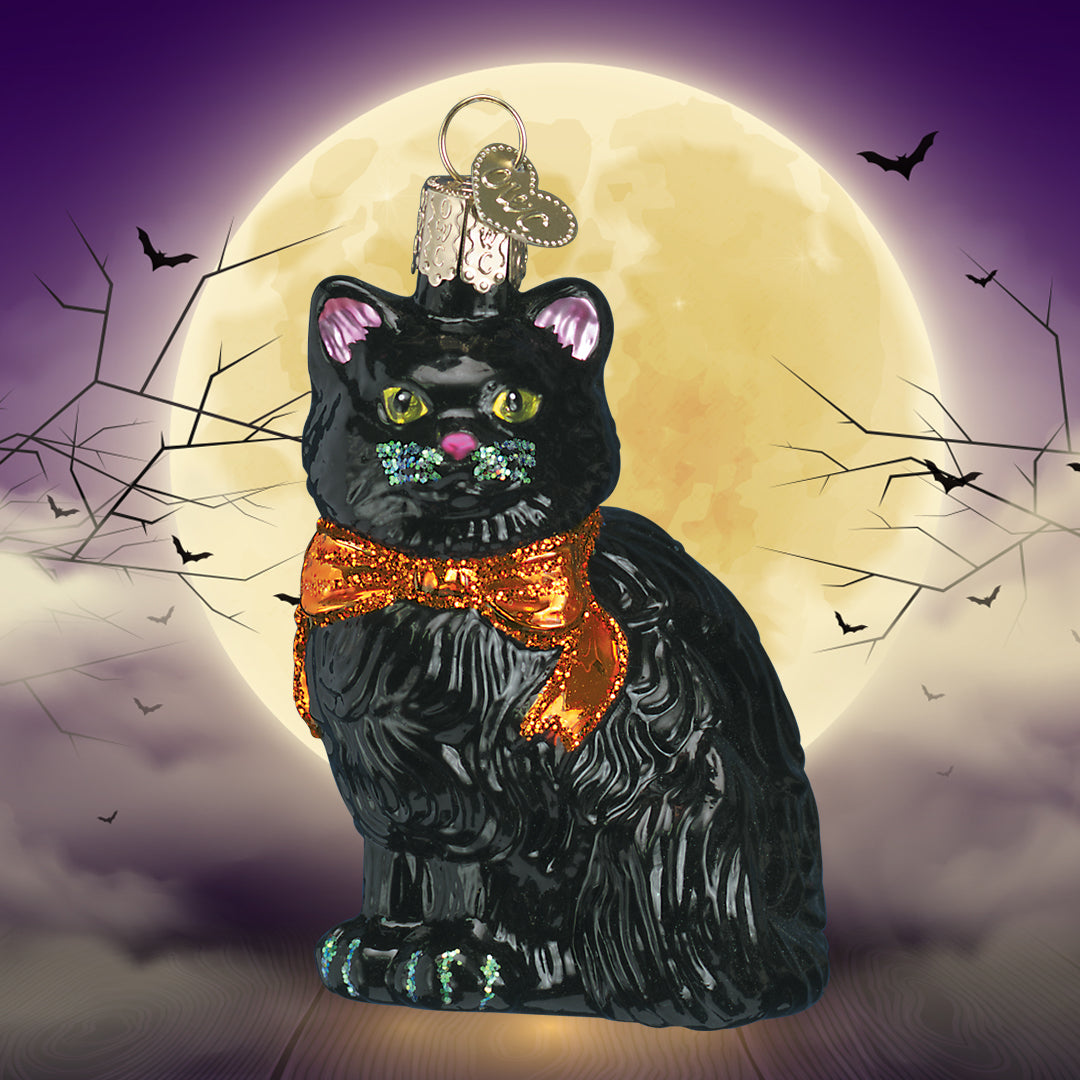 Halloween Kitty Ornament - Grab & Glow